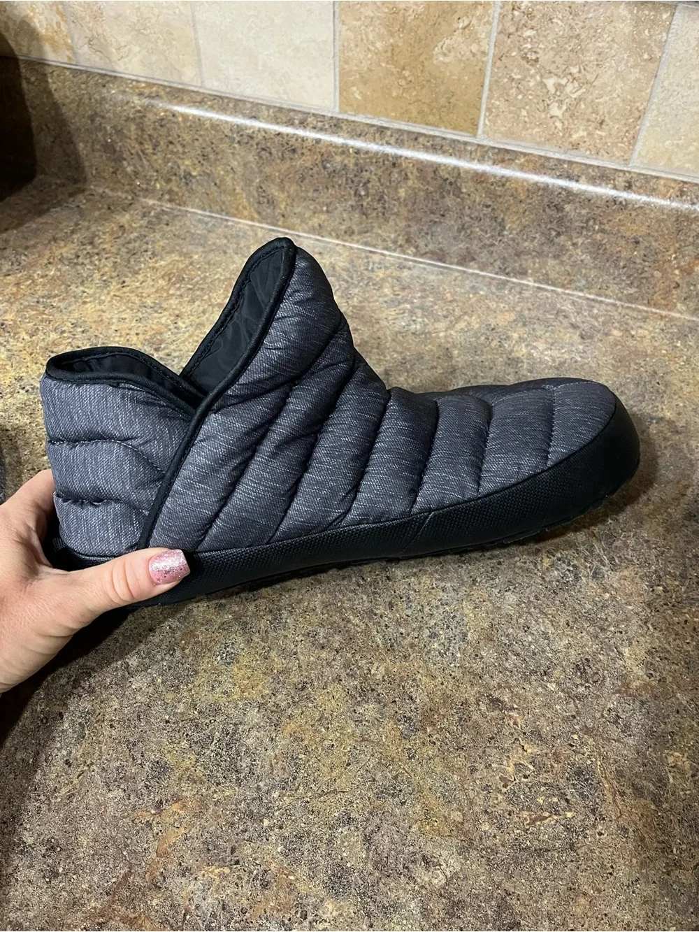 NWT The North Face ThermoBall Traction Bootie Men 10 Gray NF0A3MKHYVF winter